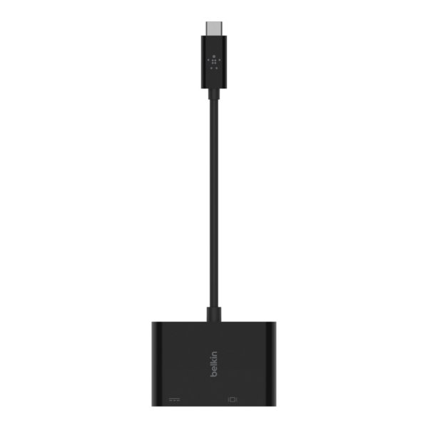 Belkin USB-C / VGA-Ladeadapter, Schwarz