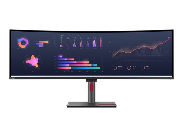 Lenovo ThinkVision P49w-30 - LED-Monitor - gebogen - 124.5 cm (49")