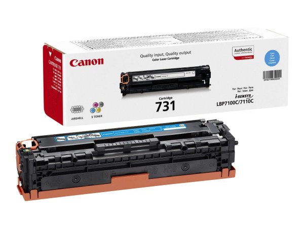 Canon 731 C, Cyan Tonerpatrone