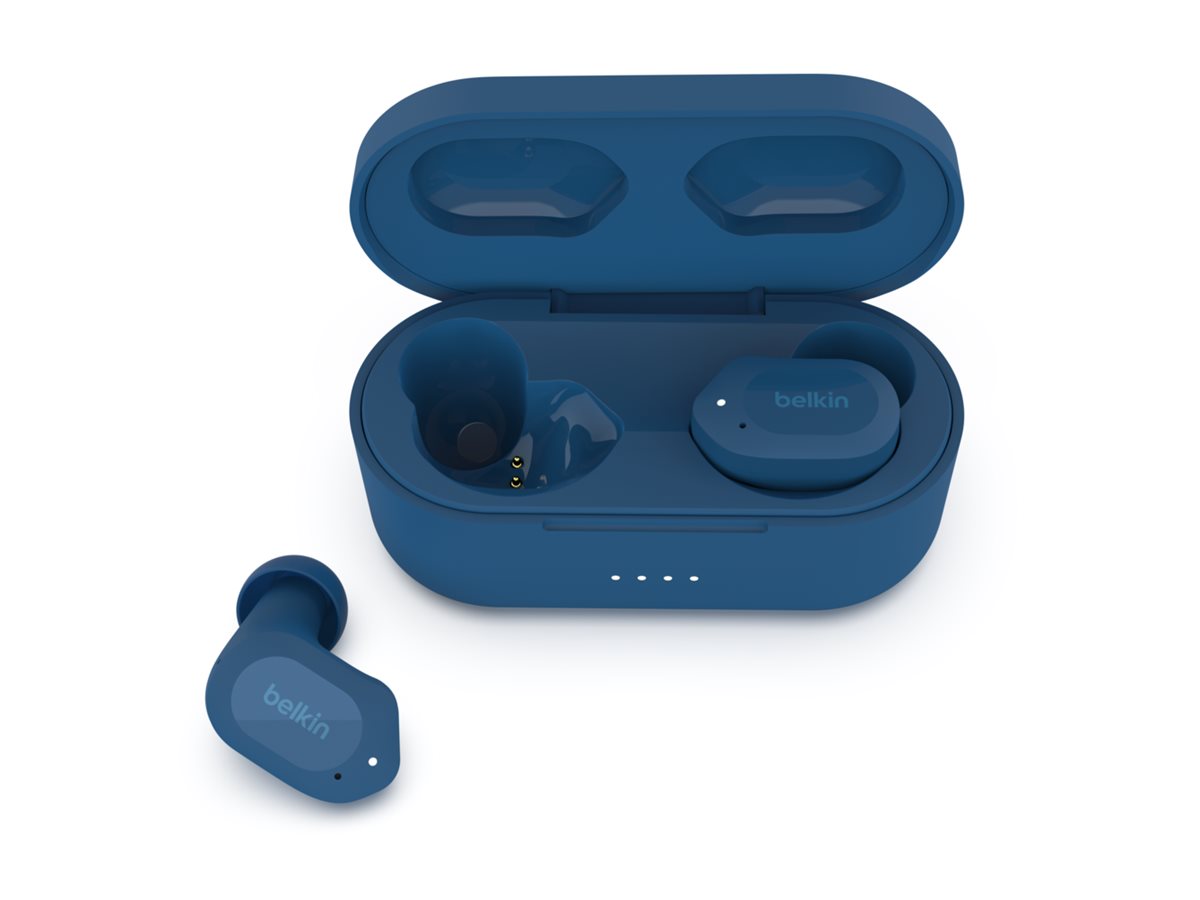 Belkin SoundForm Play True Wireless In-Ear-Kopfhörer Blau In-Ear Kabellos