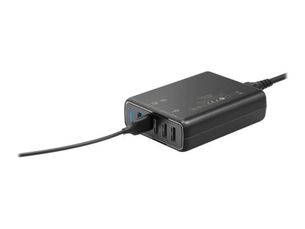Anker PowerPort Speed 5-Port Ladegerät, 63W, 5x USB-A, Schwarz