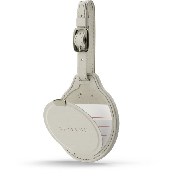 Satechi FindAll Luggage Tag, Taschenanhänger, Bluetooth Tracker, Sand