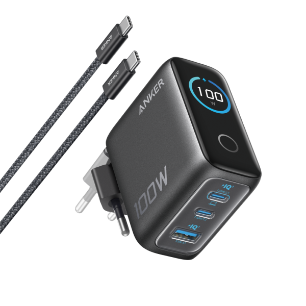 Anker Nano Ladegerät (45W, Smart Display)