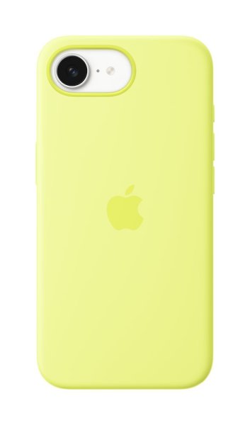 iPhone 16e Silicone Case – Neon Yellow