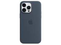 Apple iPhone 14 Pro Max Silikon Case mit MagSafe Sturmblau
