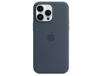 Apple iPhone 14 Pro Max Silikon Case mit MagSafe Sturmblau