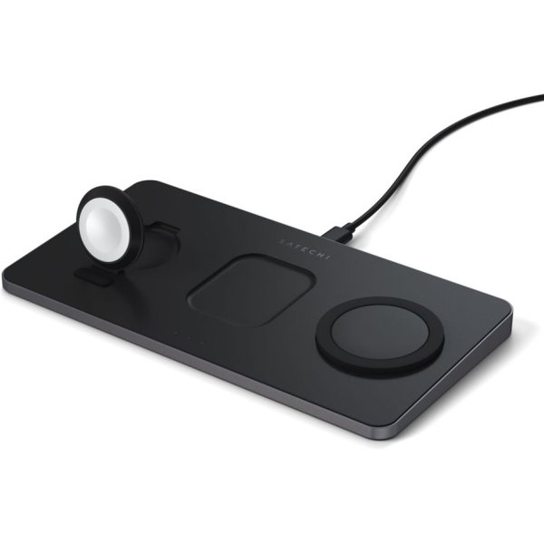 Satechi Trio Wireless Charging Pad black