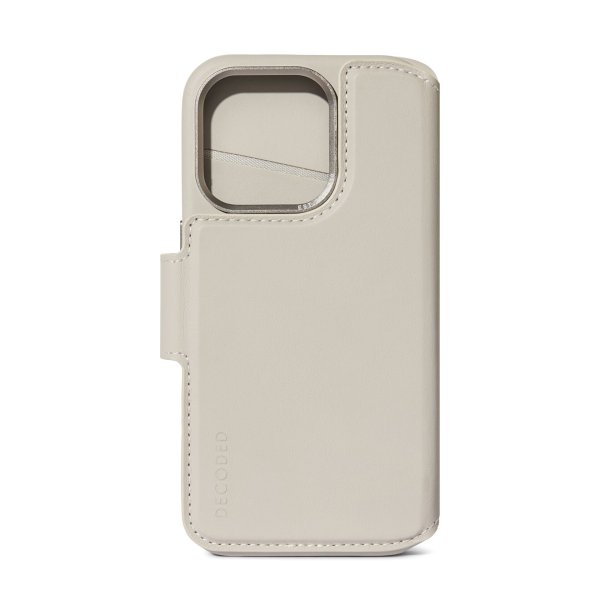 Decoded Leder Wallet mit MagSafe für Apple iPhone 15 Pro, Ton