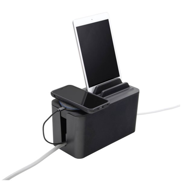 bluelounge CableBox Mini Station, Schwarz