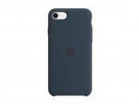 Apple Silikon Case für iPhone SE (2./3. Gen.) Abyssblau