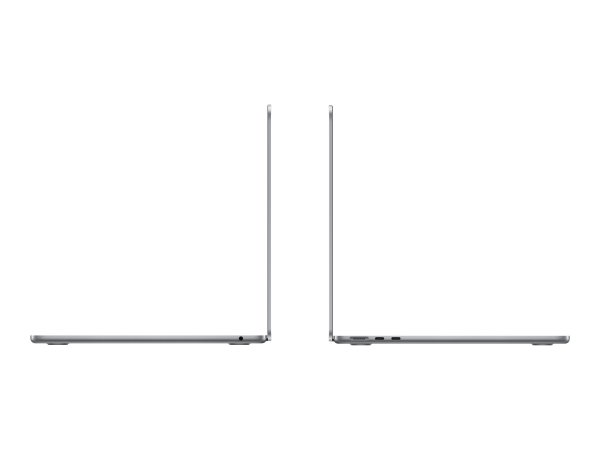 Apple MacBook Air 13", Space Grau, M2 Chip mit 8 Core CPU und 8 Core GPU und 16 Core Neural Engine, 