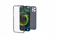 Devia 2 in 1 Ultra-Thin Tempered Glass Protective Case für iPhone 13 Pro Schwarz