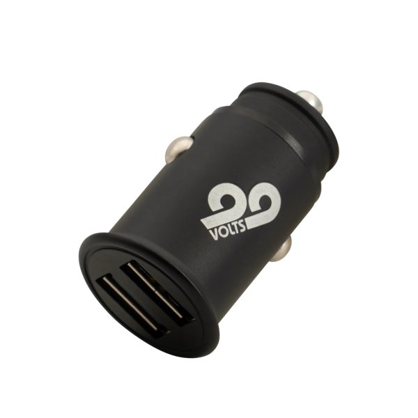 99VOLTS Kfz-Ladegerät, 15,5W, 2x USB-A, schwarz