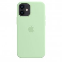 Apple Silikon Case für iPhone 12 mini Pistachio