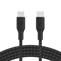 Belkin USB-C auf USB-C Kabel geflochten Schwarz