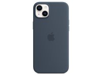 Apple iPhone 14 Plus Silikon Case mit MagSafe Sturmblau