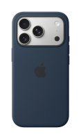 Apple iPhone 17 Pro Silikon Case mit MagSafe Mitternacht