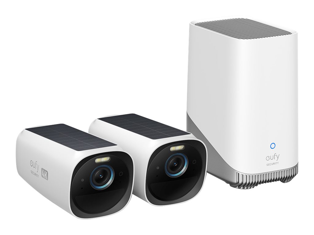 Eufy S330 eufyCam 3 wetterfeste Überwachungskamera, Außenbereich, Farbe (Tag&Nacht)