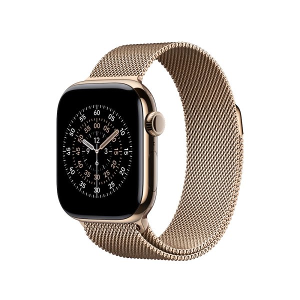 Apple Milanaise Armband für Apple Watch 40mm, Gold, One Size (130-180 mm Umfang)