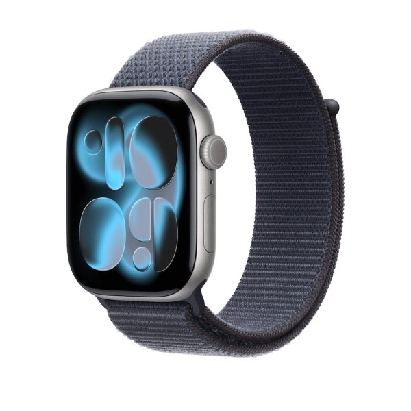 Apple Sport Loop für Apple Watch 46mm, Maritimblau, One Size (145-220 mm Umfang)