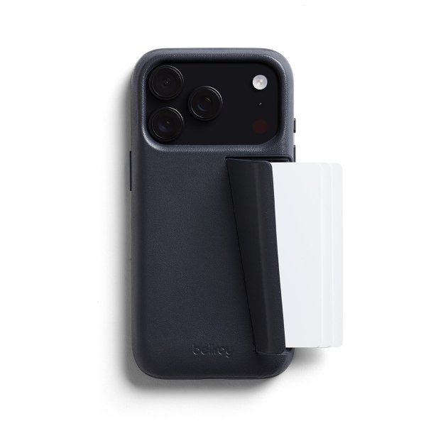 Bellroy Leder Card Case für Apple iPhone 17 Pro, Nightsky
