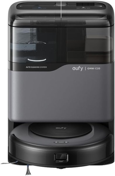 eufy Robot Vacuum Omni C20 Beutellos, Schwarz