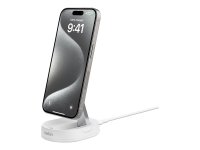 Belkin Wireless Station mit Qi2 Weiß