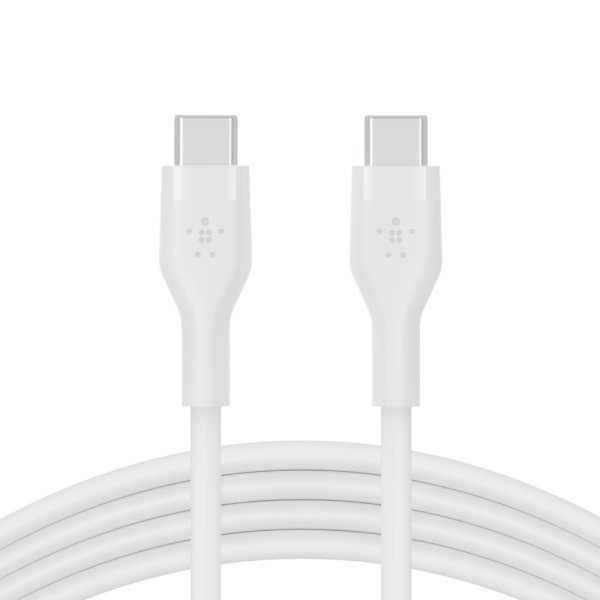 Belkin Flex USB-C auf USB-C Kabel, 1m, Weiß