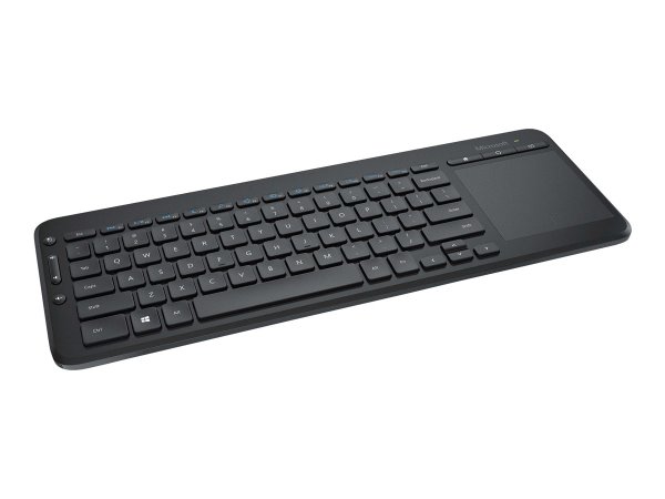 Microsoft All-in-One Media Keyboard mit integriertem Multi-Touch Trackpad