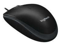 Logitech Optical Mouse B100 Schwarz