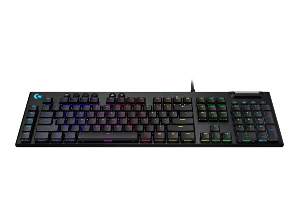 Logitech G815, RGB Gamingtastatur, kabelgebunden, Schwarz, Deutsch