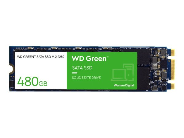 Western Digital WD Green M.2 2280 SATA  SSD, Interne Festplatte, 480GB