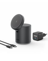 Anker MagGo 623 Kabelloses Ladegerät für iPhone & Earbuds Schwarz