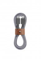Native Union Belt USB-C auf Lightning Kabel Schwarz/Weiß