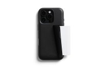 Bellroy Leder Card Case für iPhone 16 Pro Schwarz