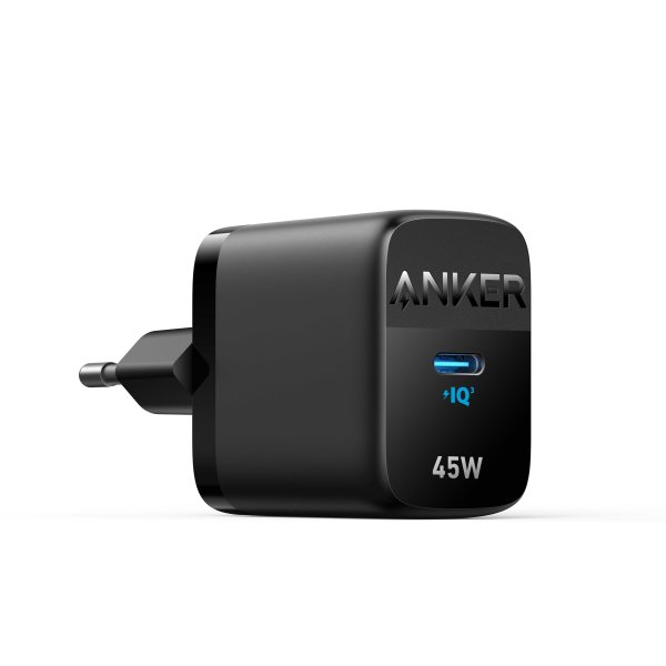 Anker Innovations Anker Series 3 313 - Netzteil - 45 Watt - 5 A - SFC 2.0, PD 3.0, PD/PPS (24 pin US