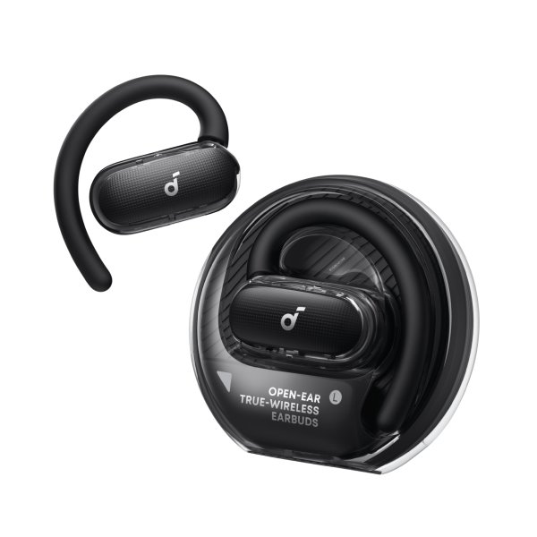 Soundcore V40i, True-Wireless Open-Ear Kopfhörer, Schwarz