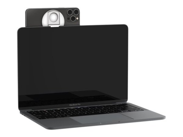 Belkin iPhone Halterung mit MagSafe für MacBook/Notebook, Weiß