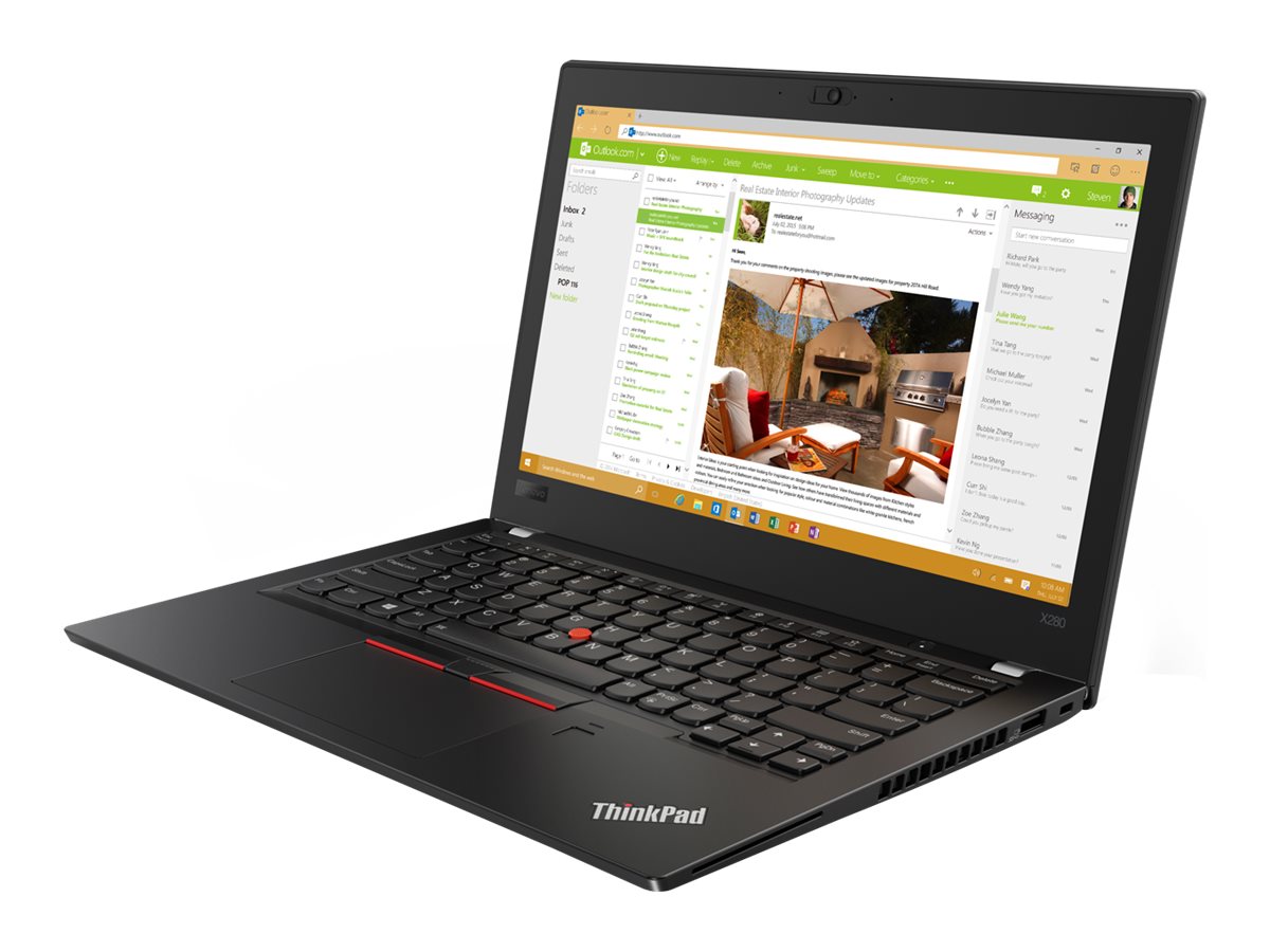 Lenovo ThinkPad X280 125 Notebook Schwarz Lenovo ThinkPad X280 125 Notebook Schwarz
