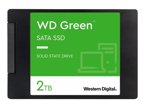 Western Digital WD Green SATA SSD, Interne Festplatte, 2,5", 2TB