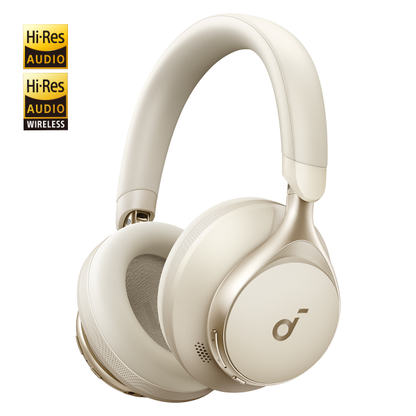 Soundcore Space One, Wireless Over-Ear Kopfhörer, Creme