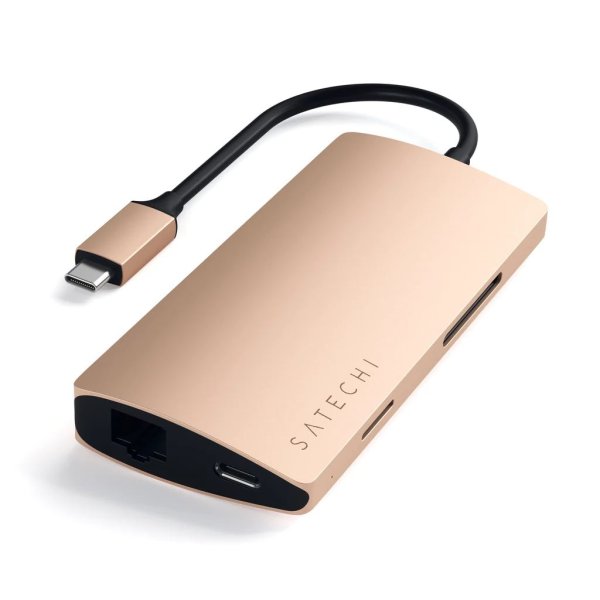 Satechi USB-C V2 Multi-Port Hub 8 in 1