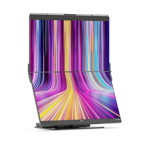 Mobile Pixels Geminos X, 24″ Dual LCD Touchscreen Monitor, 1920 × 1080 Pixel, Schwarz