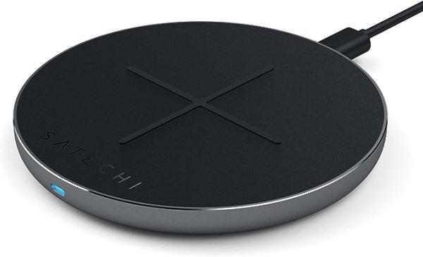 Satechi Aluminum PD & QC Wireless Charger space gray