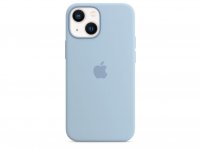 Apple Silikon Case für iPhone 13 mini Dunstblau