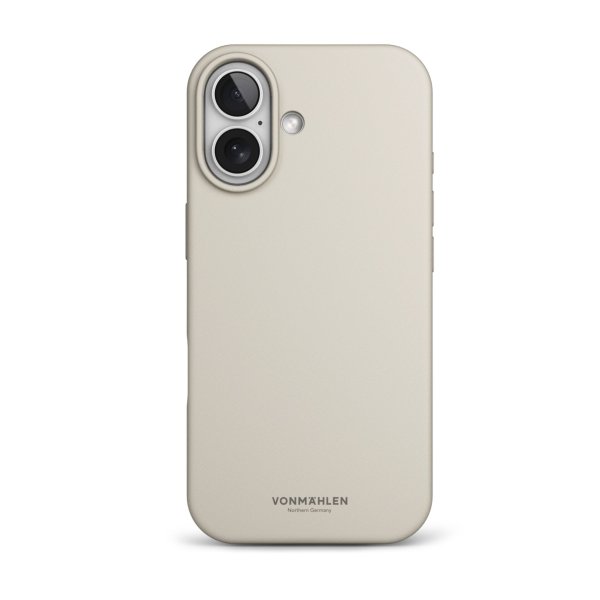Vonmählen Soft Silikon Case für Apple iPhone 17, Cream