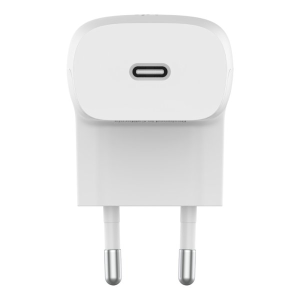 Belkin Power Adapter, 20W, 1x USB-C, Weiß