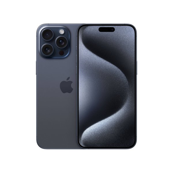 Apple iPhone 15 Pro Max, 256GB, Titan Blau