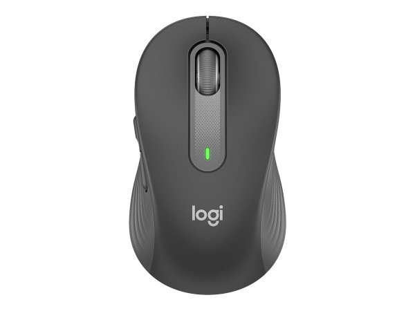 Logitech Signature M650 M, Wireless Maus, Bluetooth, 5 Tasten, Grafit