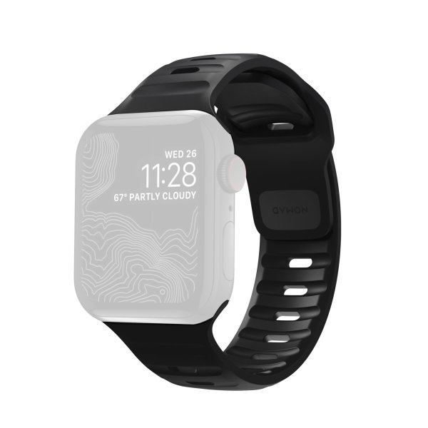 Nomad Sportarmband für Apple Watch 38/40/41mm, Schwarz